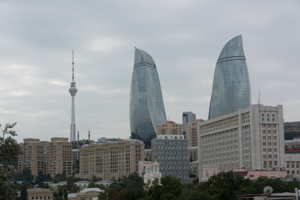 Skyline of Baku